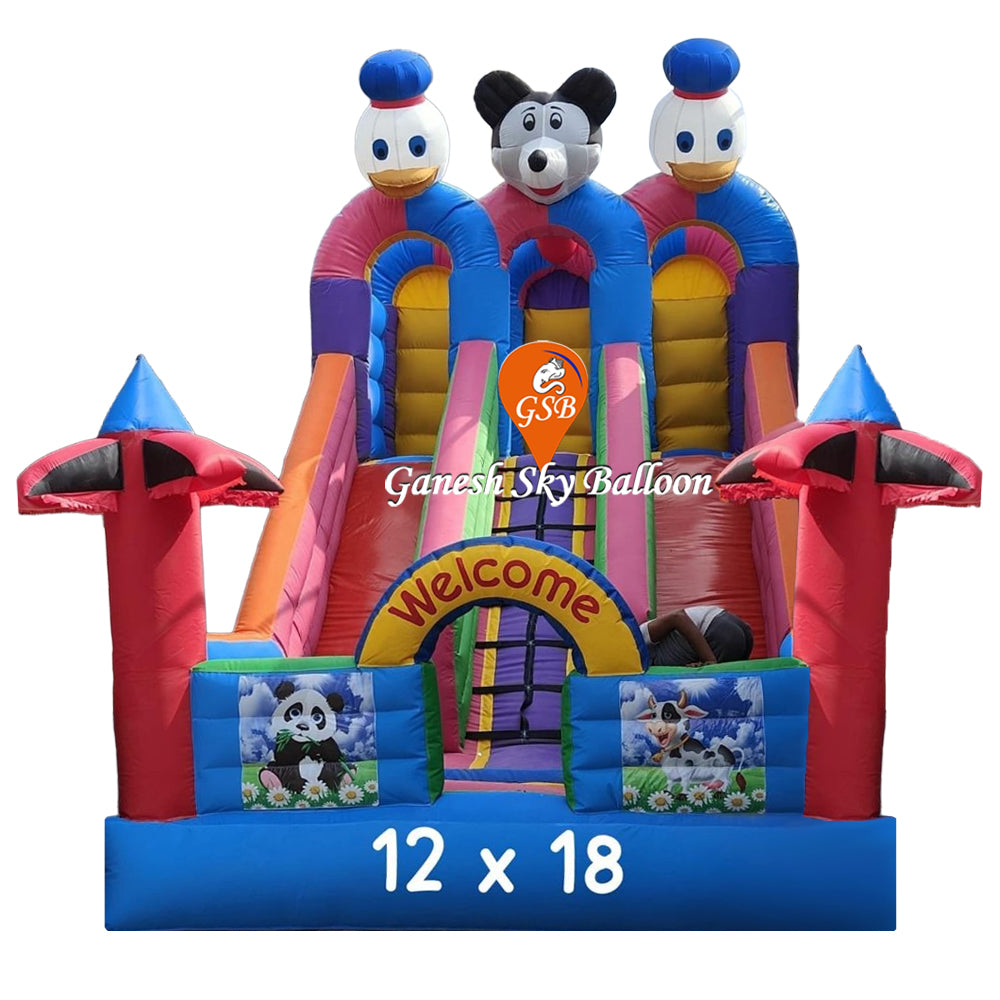 12x18 feet Slide Bouncy